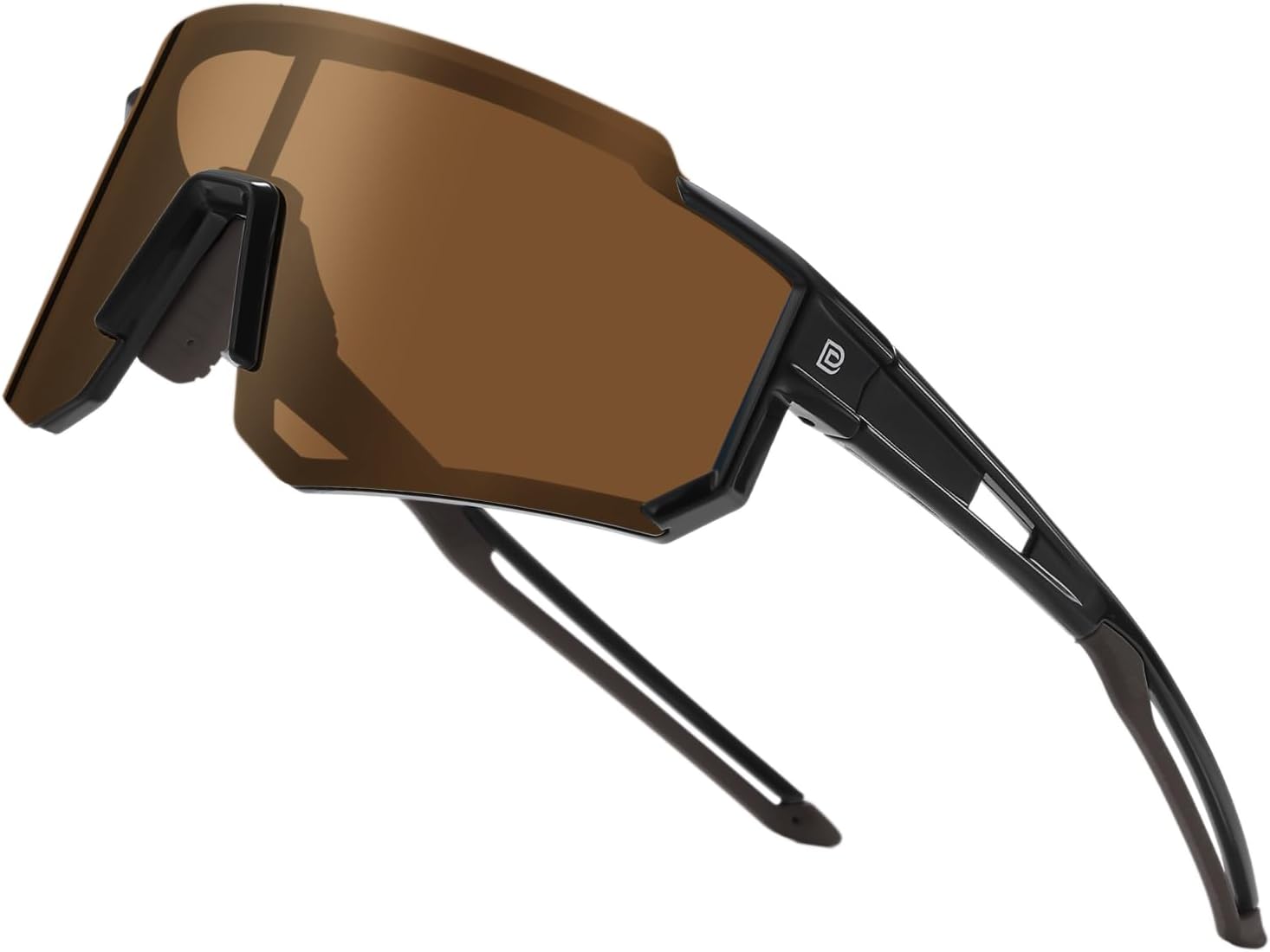 DUCO Polarisierte Sport Sonnenbrille Herren Damen Schnelle Brille DC0068 | [24g TR-90 Super Leicht F...