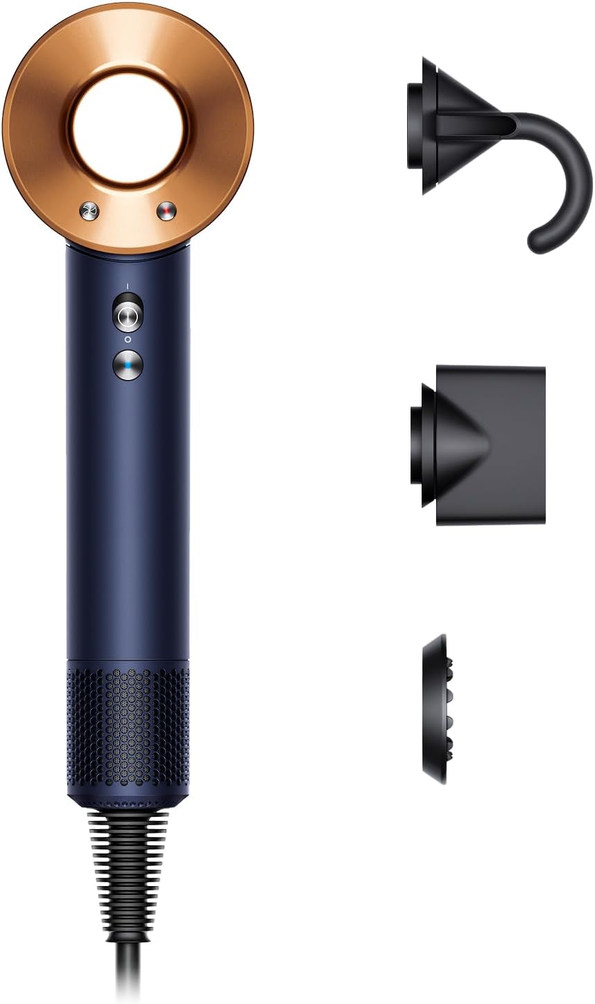Dyson Supersonic™ Haartrockner, Schnelles Trocknen, Ohne Extreme Hitze Intelligente Temperaturregulierung, V9-Digitalmotor Für Gleichmäßigen Luftstrom, Schutz Der Haarstruktur