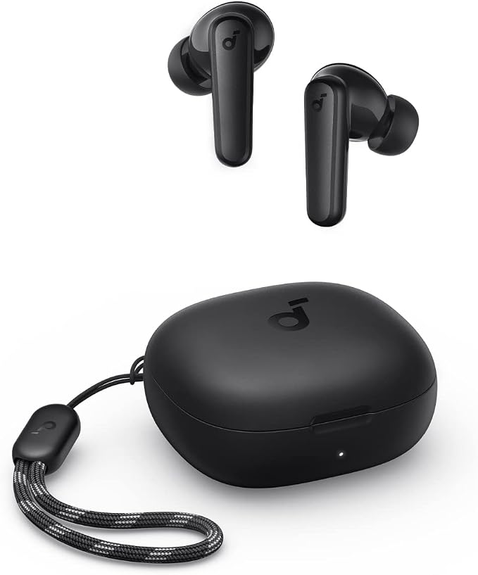soundcore by Anker P20i Kabellose Bluetooth Kopfhörer in-Ear, 10mm Treiber Kraftvoller Bass, BT 5.3, Anpassbarer EQ, 30 h Akku, IPX5 wasserfest, 2 Mikros mit KI, einzeln verwendbar, kompaktes Design