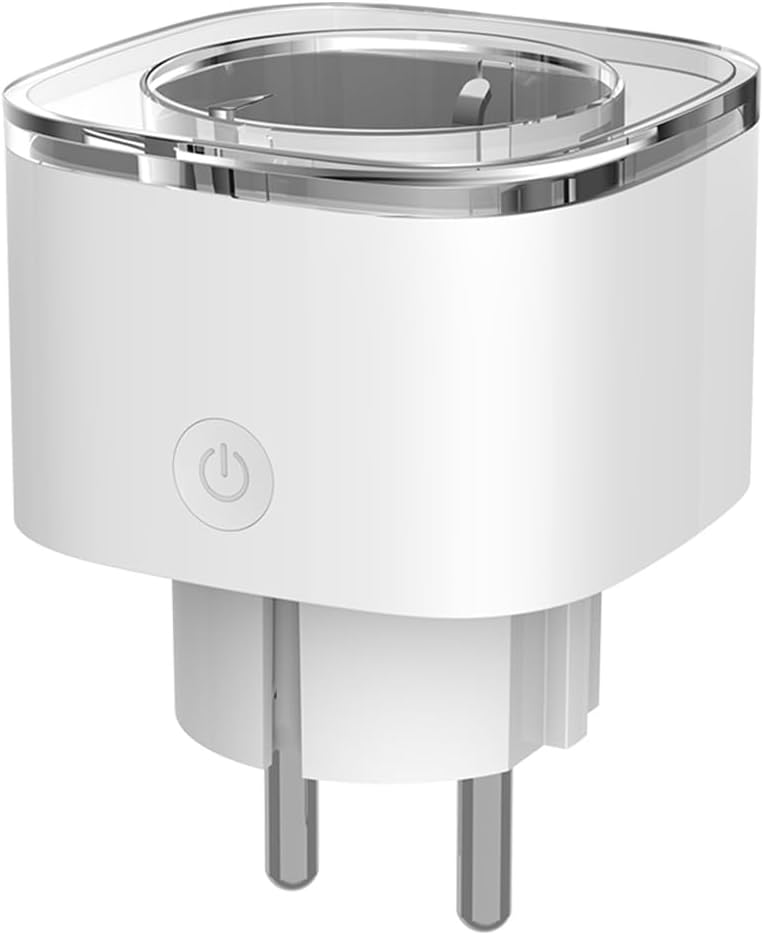 EZVIZ T31 Smart Plug, WLAN Steckdose 16A/3680W mit Strommessung | Smarte Steckdose mit Matter, Alexa...