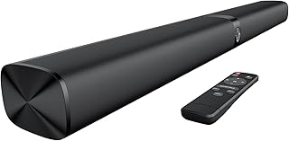 GarageRock Soundbar für TV Geräte, Teilbare 2-in-1 Set of Standlautsprecher, Auto-Volume-Boost, 3 Sound Modi, Surround Soundsystem, Bluetooth 5.3, ARC/Opt/Aux, TV Lautsprecher für Fernseher, Monitor