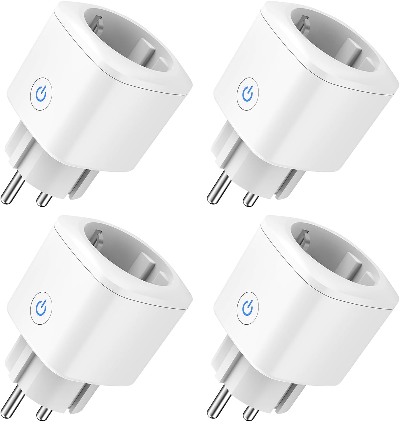 WLAN Steckdose, Smart Steckdose mit Strommessung, Sprachsteuerung & Timer | Smart Home funktioniert ...