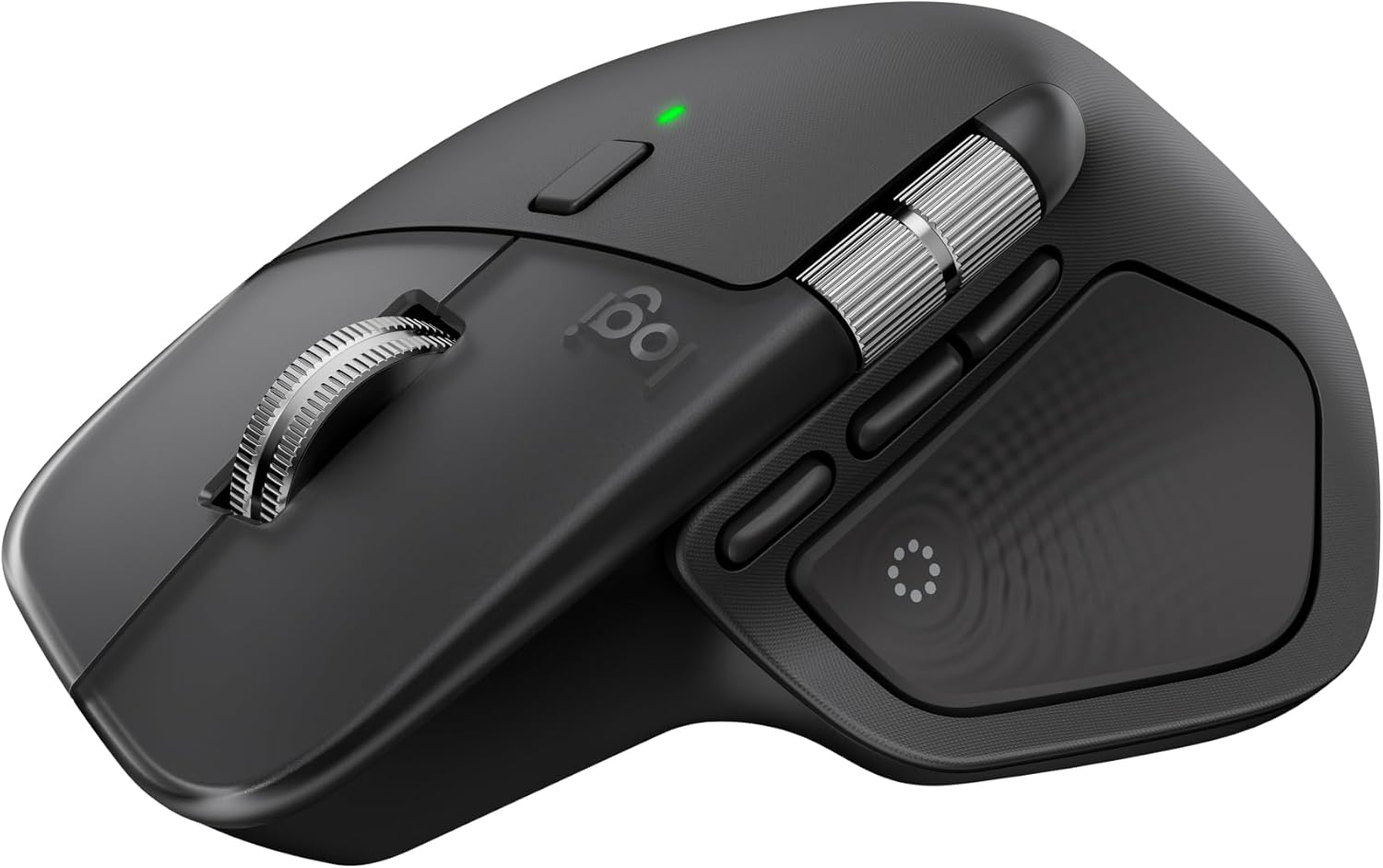 Logitech MX Master 4, ergonomische kabellose Maus Fortschrittliches haptisches Feedback, ultraschnelles Scrollen, Laden über USB-C, Bluetooth, Windows, MacOS - Schwarz