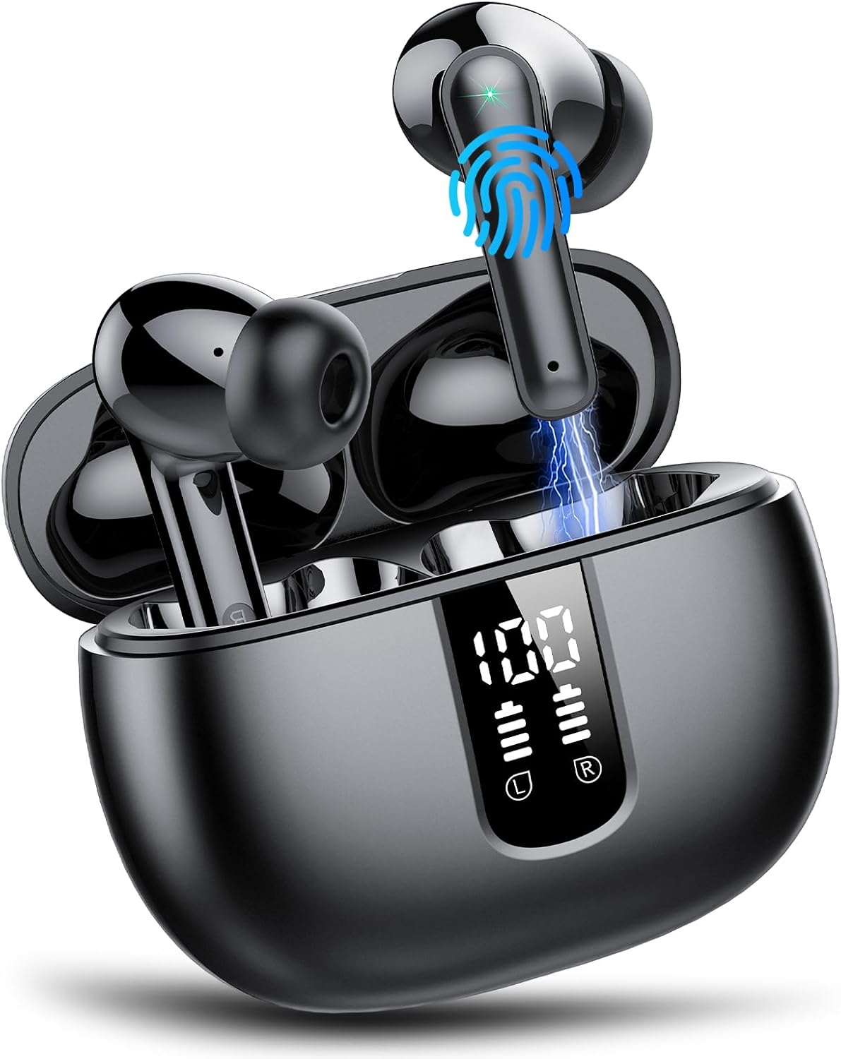 Kopfhörer Kabellos Bluetooth, Bluetooth Kopfhörer 5.4, 50 Std Spielzeit | In Ear Kopfhörer Bluetooth...