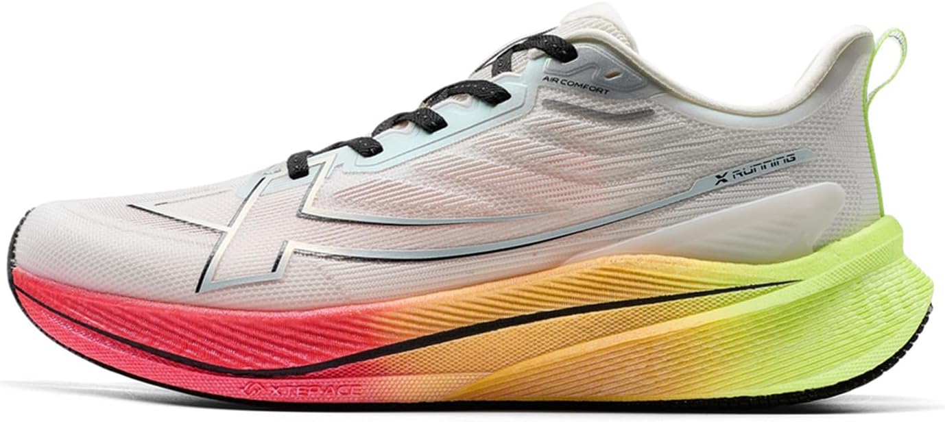 XTEP Professionelle 2000km Herren-Laufschuhe für Prüfungstraining,Hohe Dämpfung Starke Rückstoßfähig...