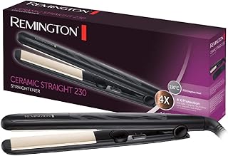 Remington Glätteisen Ceramic Straight, 4-facher Anti-Frizz Schutz, Haarglätter S3500