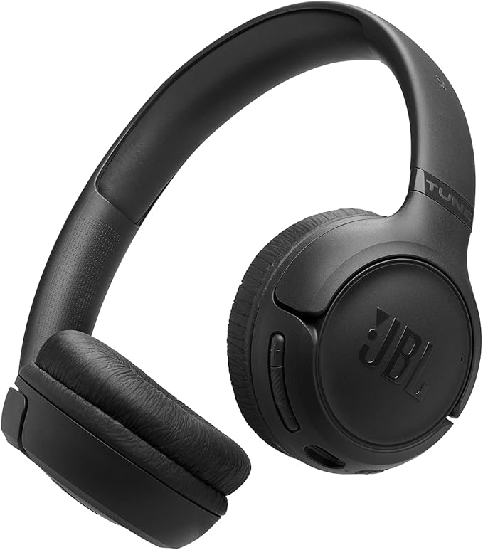 JBL Tune 530BT, Kabelloser On-Ear-Kopfhörer mit Bluetooth, Schwarz Multipoint-Konnektivität mit Bluetooth 6.0, Bis zu 76 Stunden Akkulaufzeit, Google Fast Pair und Microsoft Swift Pair