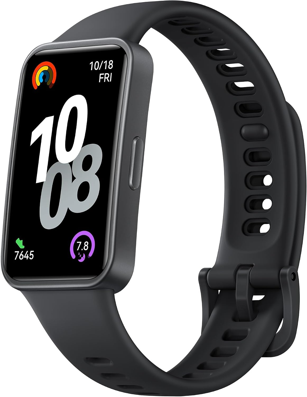 HUAWEI Band 10 Smartwatch, Fitness-Tracker, Schwarz Schlafanalyse, Durchschnittliche Herzfrequenzvariabilität im Schlaf, Bis zu 14 Tage Akkulaufzeit, für iOS & Android