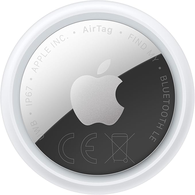 Apple AirTag (2. Generation): Tracker für Schlüsselbund, Portemonnaie und mehr: Ortungsgerät mit Ton, einfache Einrichtung mit einem klick über iPhone oder iPad, Schlüsselfinder für die genaue Suche