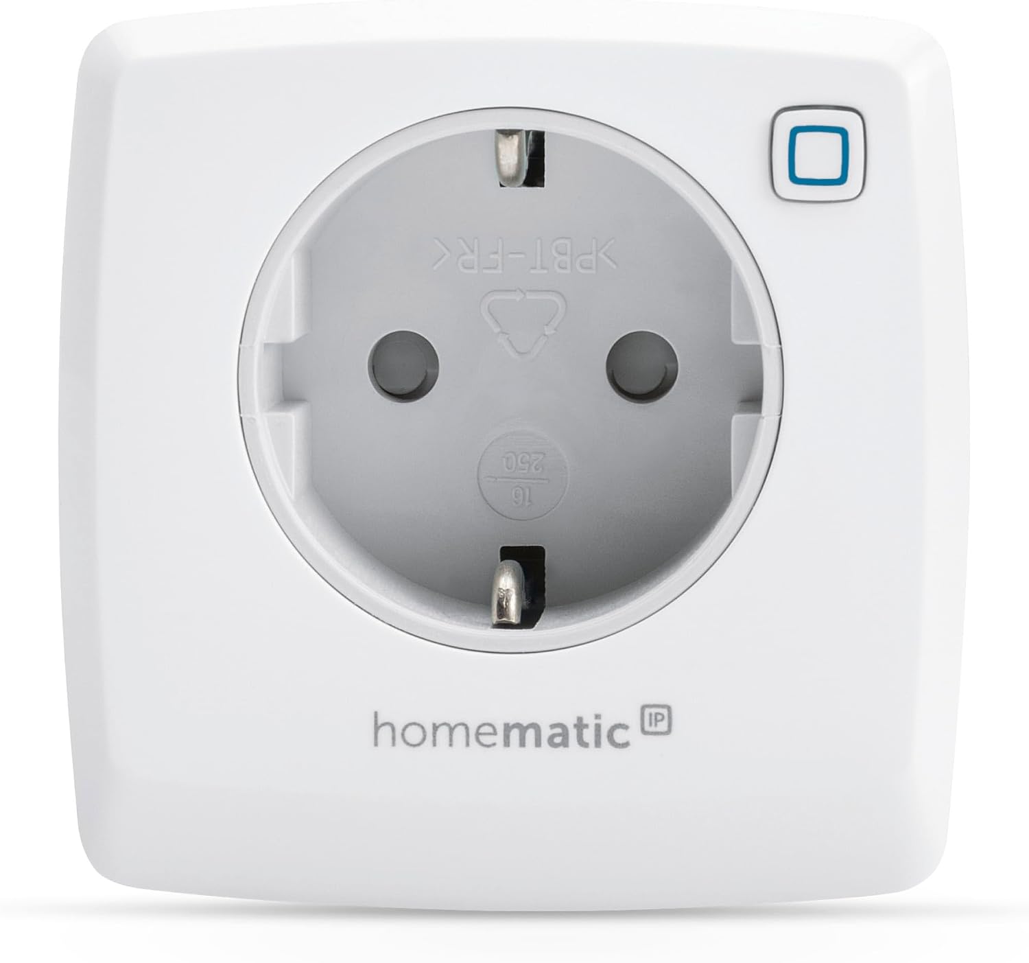 Homematic IP Schaltsteckdose | Smart Home, digitaler Zwischenstecker steuert Leuchten, Elektrogeräte...