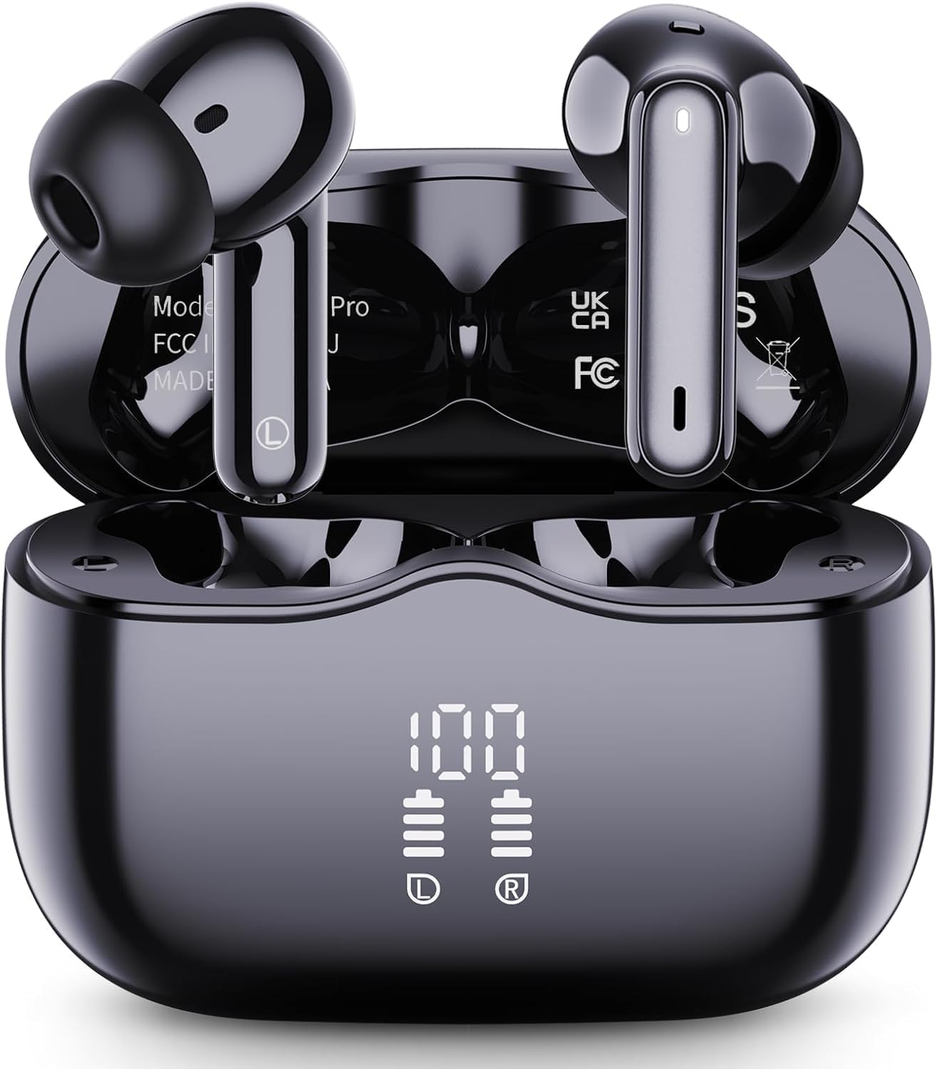 xinwld Kabellose Bluetooth Kopfhörer, 2026 in Ear Kopfhörer Bluetooth 5.4 | Tiefer Bass Ohrhörer,LE...