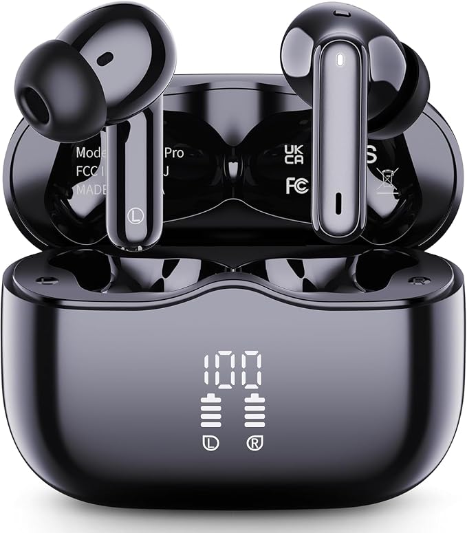 xinwld Kabellose Bluetooth Kopfhörer, 2026 in Ear Kopfhörer Bluetooth 5.4 | Tiefer Bass Ohrhörer,LE...