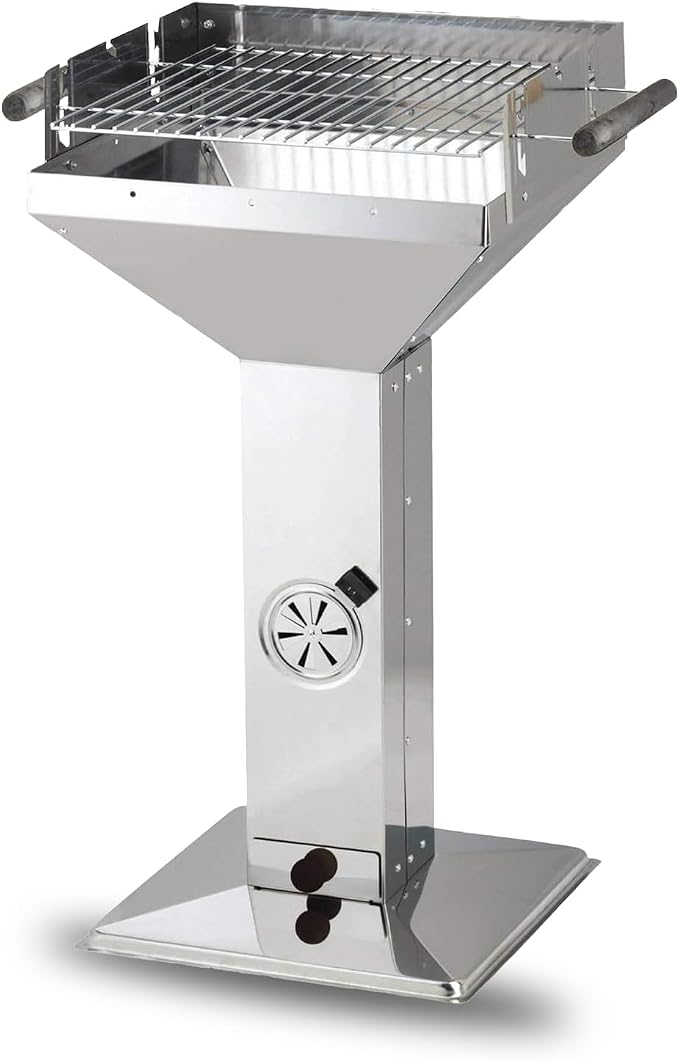 ACTIVA Holzkohlegrill Erfurt I Premium Holzkohle Grill inkl. hochwertigem & verchromtem Grillrost I Robuster Kohlegrill für ein einzigartiges Grillerlebnis