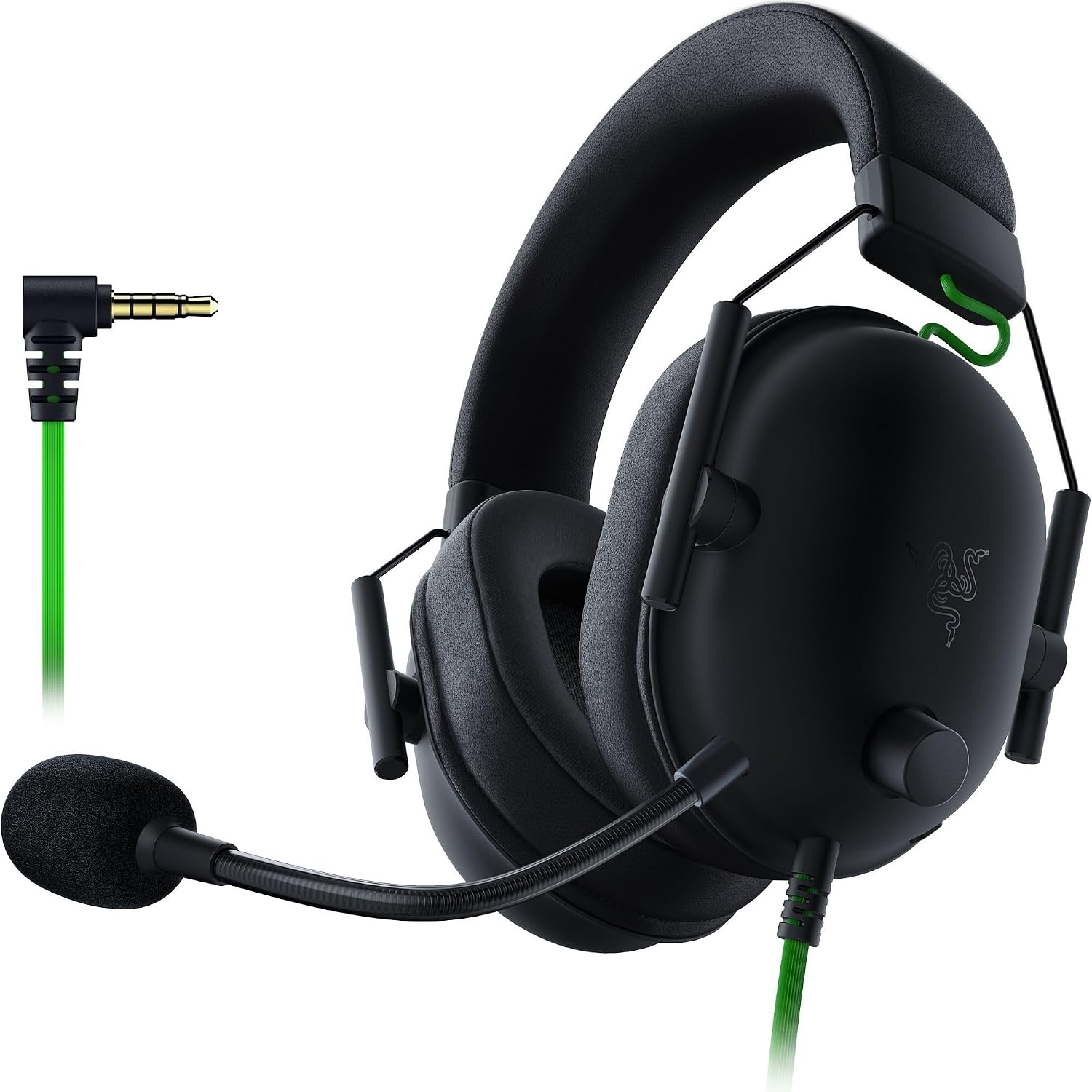 Razer BlackShark V2 X - Premium Esports Gaming Headset (Kabelgebundene Kopfhörer mit 50mm-Treiber, Rauschunterdrückung für PC, Mac, PS4, Xbox One & Switch) Schwarz