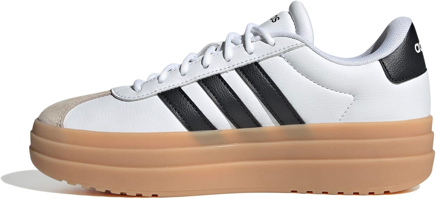 adidas Women's VL Court Bold Schuh | Farbenfroh, bequem und nachhaltig – Adidas JQ5643 Plateau Sneaker für Damen.