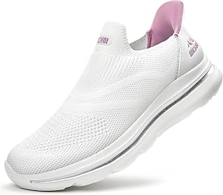 e Anzeige – ODCKOI Damen Slip On Sneaker ohne Schnürsenkel Leichte Sportschuhe | Atmungsaktive, bequeme Turnschu...