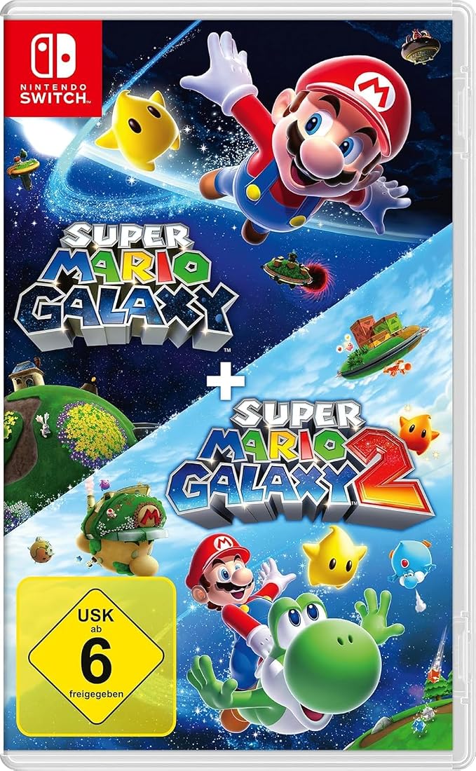Super Mario Galaxy + Super Mario Galaxy 2 - [Nintendo Switch] USK-Einstufung: USK ab 6 freigegeben | von Nintendo