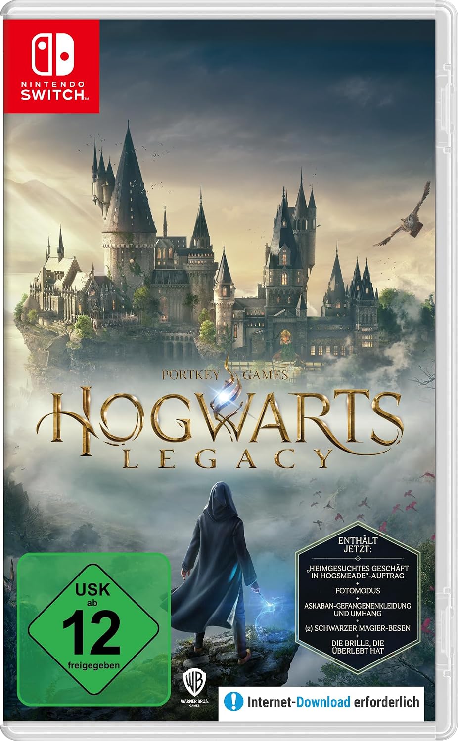 Hogwarts Legacy (Switch) USK-Einstufung: USK ab 12 freigegeben | von Warner Bros