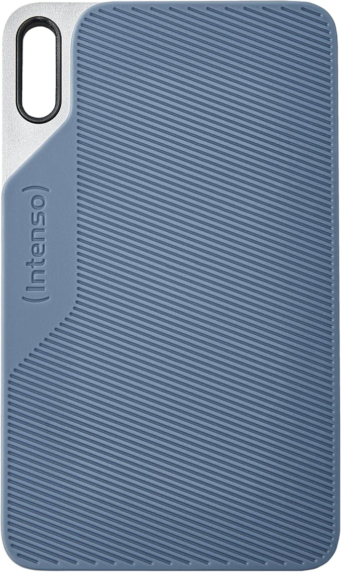 Intenso TX100 500GB - Externe SSD USB 3.2 Gen 1x1 Tragbare Festplatte Bis zu 500 MB/s Lesegeschwindigkeit - Kompakter Speicher fuer PC, Laptop, Mac, PS5 & Xbox - Robust und Stossfest