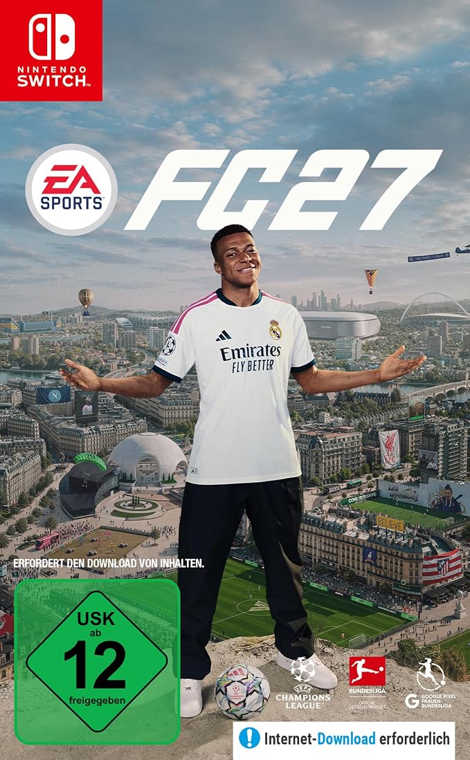 EA Sports FC 27 Standard Edition Nintendo Switch |Spielkarte I VideoGame |Deutsch