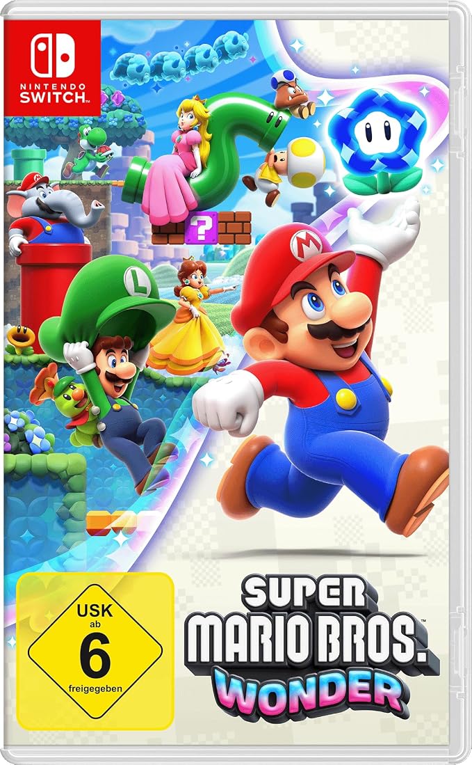 Super Mario Bros. Wonder - [Nintendo Switch] USK-Einstufung: USK ab 6 freigegeben | von Nintendo